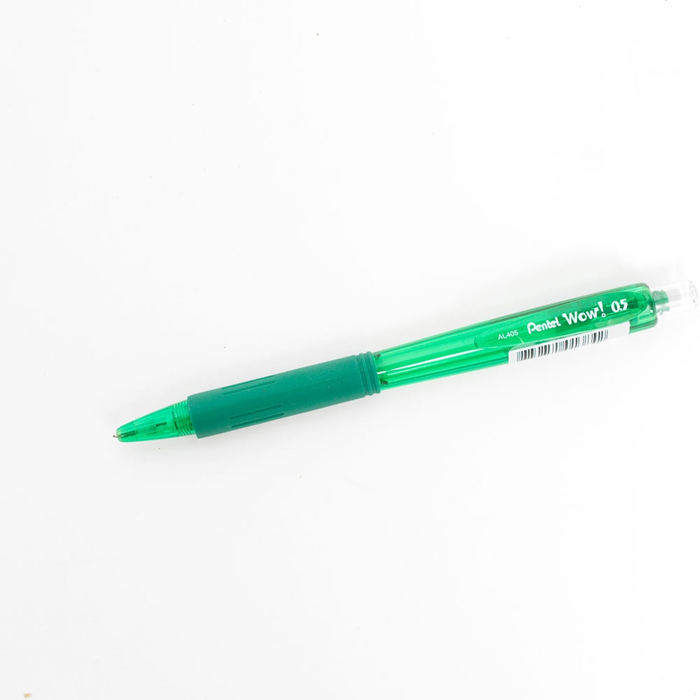Pentel, Wow Pencil, 0.5mm, Green